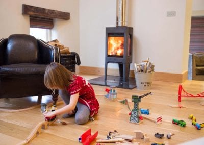 Children playing at Beech House Holidays